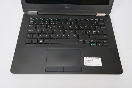 Bærbar, Dell Latitude E7270 i5-6300U 12,5"