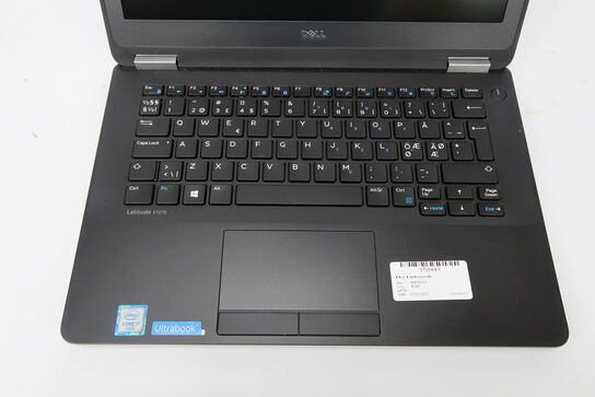 Bærbar, Dell Latitude E7270 i5-6300U 12,5"