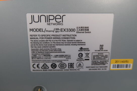 Juniper EX 3300 48P - 48-port Switch