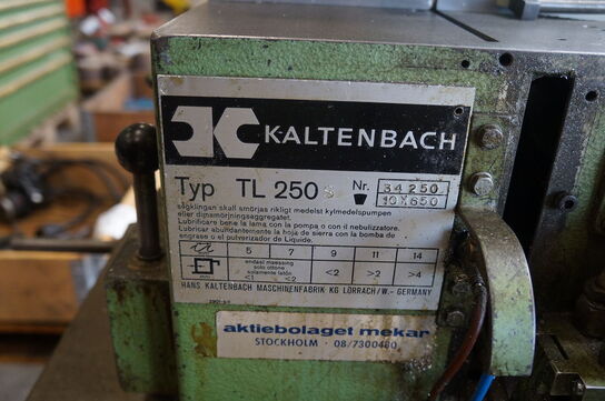 Metalsav, Kaltenbach TL 250