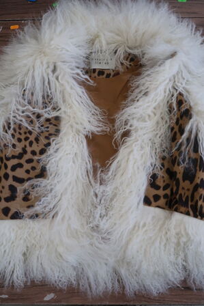 Vest CHARLOTTE SIMONE - Leopard print