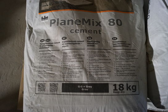 6 stk. 18 kg Planemix 80