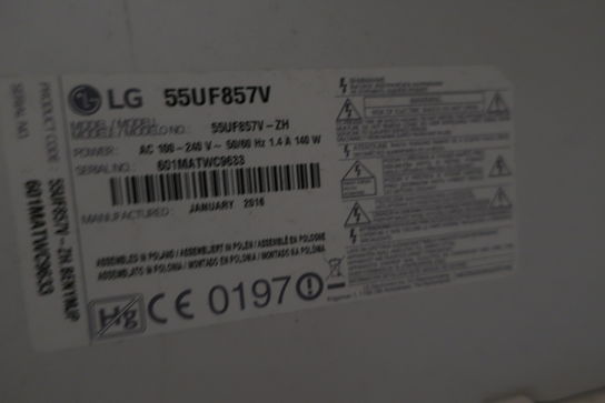 Fjernsyn LG 55UF857V