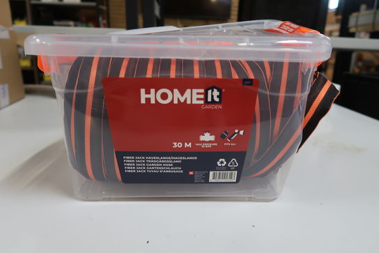 2 stk. Home it® fiber Jack haveslange med koblinger 30 meter