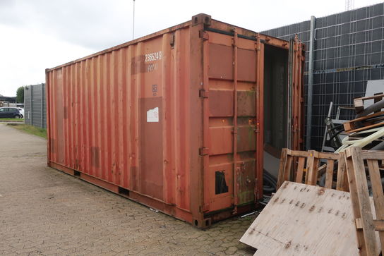 20´ container med indhold