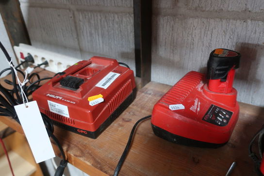 4 stk. Laddere HILTI/MILWAUKEE 