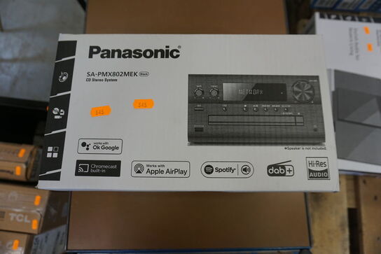 Stereo System Panasonic SA-PMX802MEK