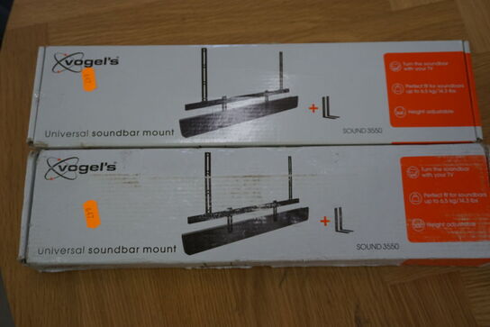 2 stk. Universal soundbar beslag VOGELS Sound 3550