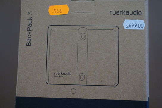 Bluetooth radio Ruarkaudio R1 MK4 inkl. RUARKAUDIO BackPack 3