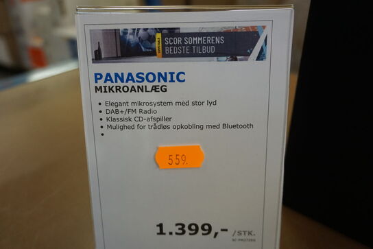 Mikroanlæg Panasonic