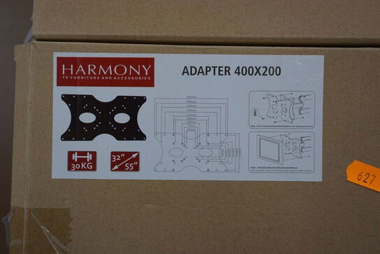 4 stk. VESA adaptere 400X200 HARMONY