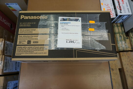 Stereo System Panasonic SC-HC212EG-K