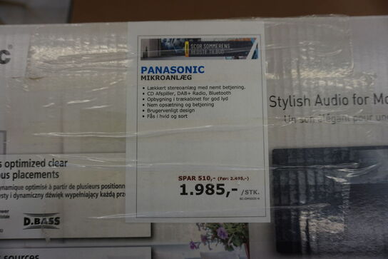 Stereo System Panasonic SC-HC2020EGK