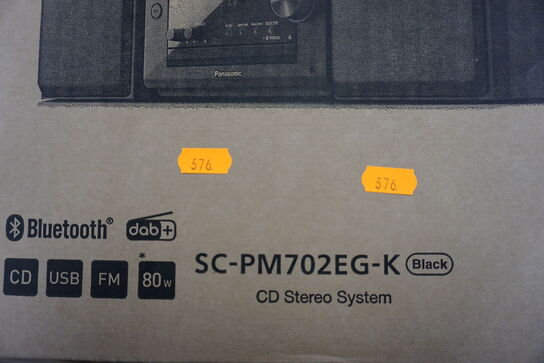 Stereo System Panasonic SC-PM702EG-K