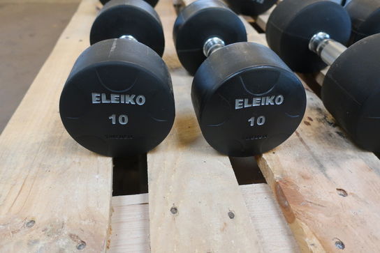 2 stk. håndvægte 10 kg ELEIKO