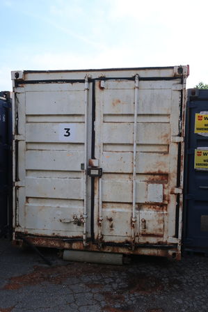 20" container uden indhold