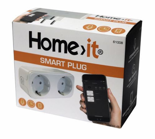 2 stk. Home>it® Smartplug - dobbelt