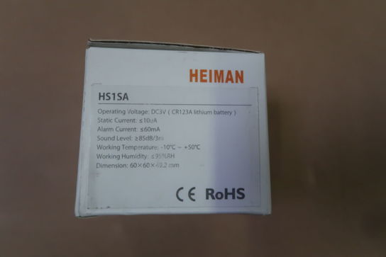 Smart Smoke Sensor Heiman HS1SA