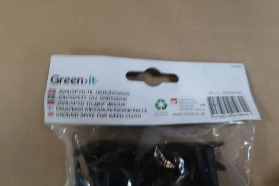 33 pk. Green>it® jordspyd til ukrudtsdug 20 stk.