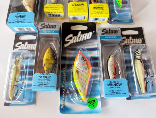 10 stk. Salmo Woblere