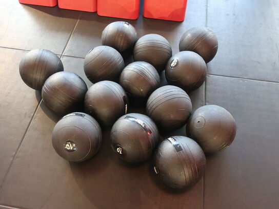 Slam Balls TAURUS 13 stk. 10 kg. & 1 stk. 20 kg.