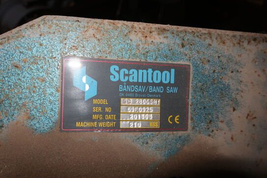 Metalbåndsav SCANTOOL SC 280GSHT