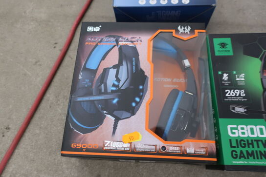 3 stk. gamer headset