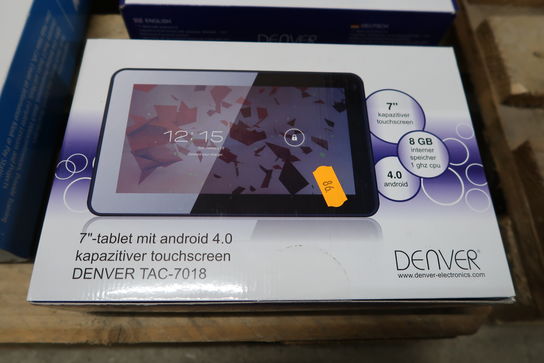 2 stk. Tablets DENVER samt tablet-stander