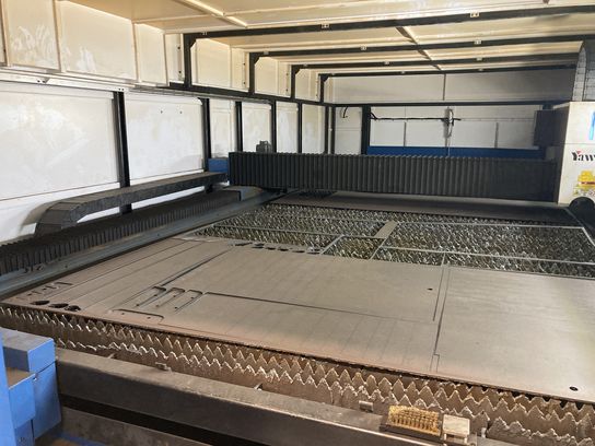 Laserskæreanlæg Yawei HFL 2560 , 12 Kw , Fiber,  2500 x 6000 mm