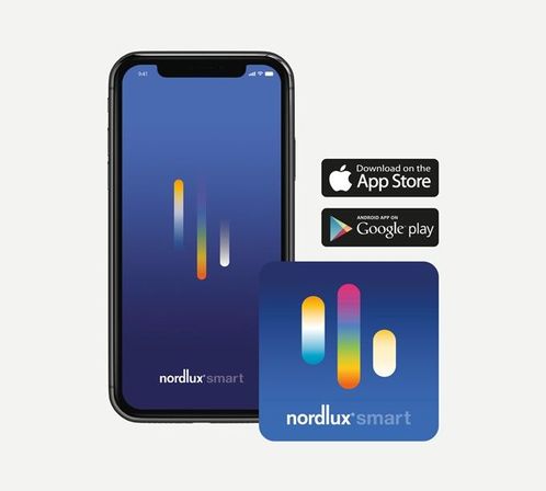 Nordlux explore smart m. app styring kommer med smart led pærer(ubrugt)