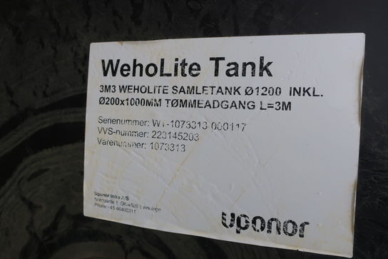 Samletank UPONOR WehoLite