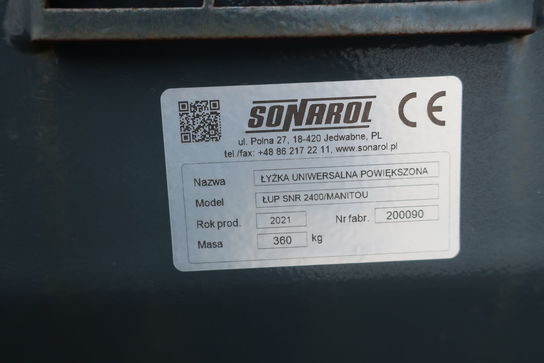 Skovl SONAROL 2400