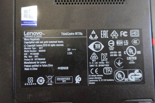 Computer LENOVO ThinkCentre M720q