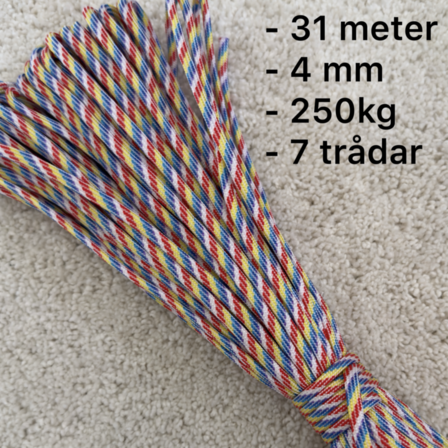 248 meter Faldskærmsline