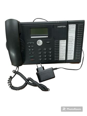 1 x Aastra Telefon Office 70IP med omstilling + 3 x Aastra Office 70IP telefon