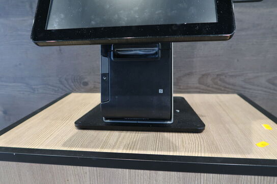 All-in-one touch computer ELO ESY22i5 med bonprinter samt dankortterminal