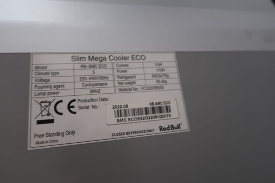 Køleskab Slim Mega Cooler ECO