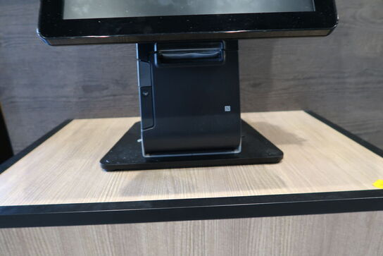 All-in-one touch computer ELO ESY22i5 med bonprinter samt dankortterminal
