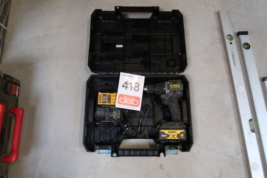 Akku boremaskine, DeWalt DCD100