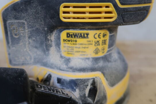 Akku Excentersliber, DeWalt DCW210