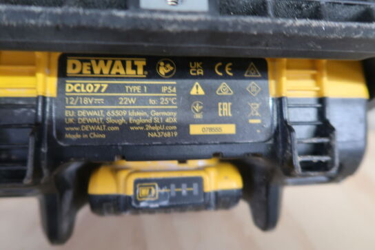Akku Arbejdslampe, DeWalt DCL077