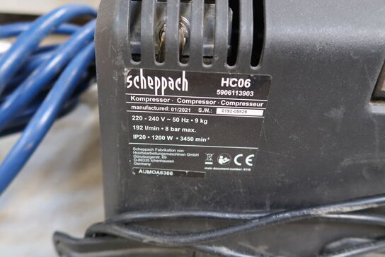 Kompressor Scheppach 1,6 HP