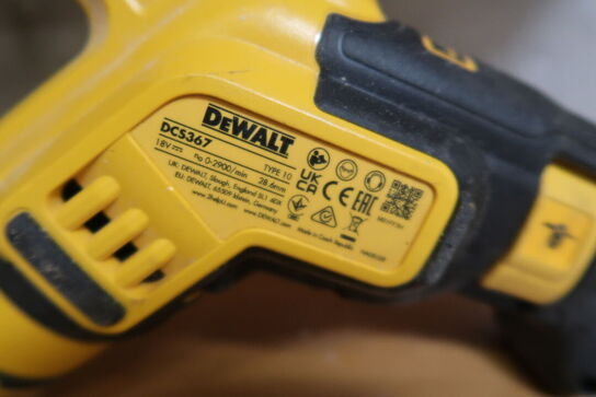 Akku Bajonetsav, DeWalt DCS367