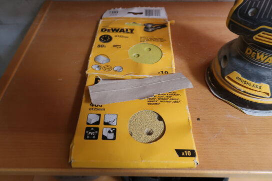 Akku Excentersliber, DeWalt DCW210n