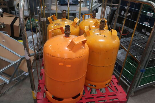 5 stk. gasflasker PRIMAGAZ