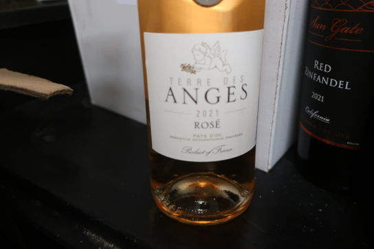 12 flasker rosévin TERRE DES ANGES 2021