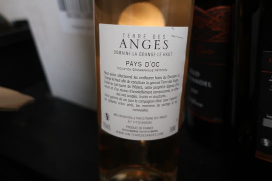 12 flasker rosévin TERRE DES ANGES 2021