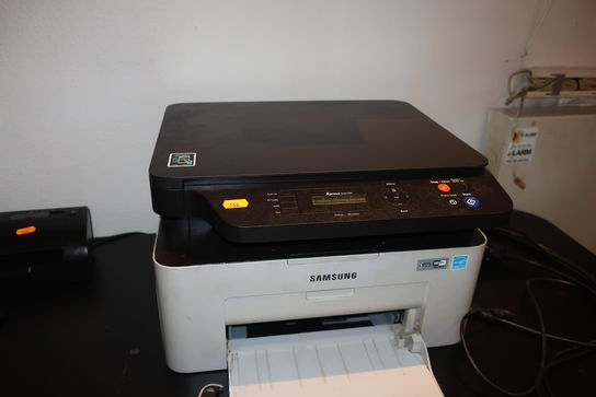 Printer SAMSUNG Xpress M2070W, lamineringsmaskine GBC Fusion 1100L