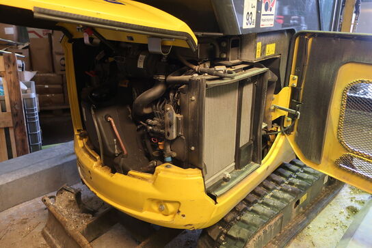 Minigraver KOMATSU PC20R-5 SN: F90042