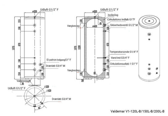 Buffertank 200 Liter